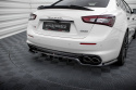 Central Rear Splitter (with Vertical Bars) Maserati Ghibli Mk3 Facelift Maxton Design