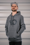 Mens Gray hoodie Maxton Design