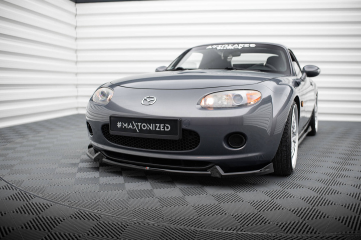 Mazda MX-5 / Miata NC 2005-2009 Front Splitter V.2 Maxton Design in the group Select car model / Mazda / MX-5 (NC) 05-14 / Styling / Front lips at DDESIGN Scandinavia AB (MA-MX5-3-FD2G)