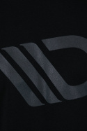 Black T-shirt with gray logo Maxton Design