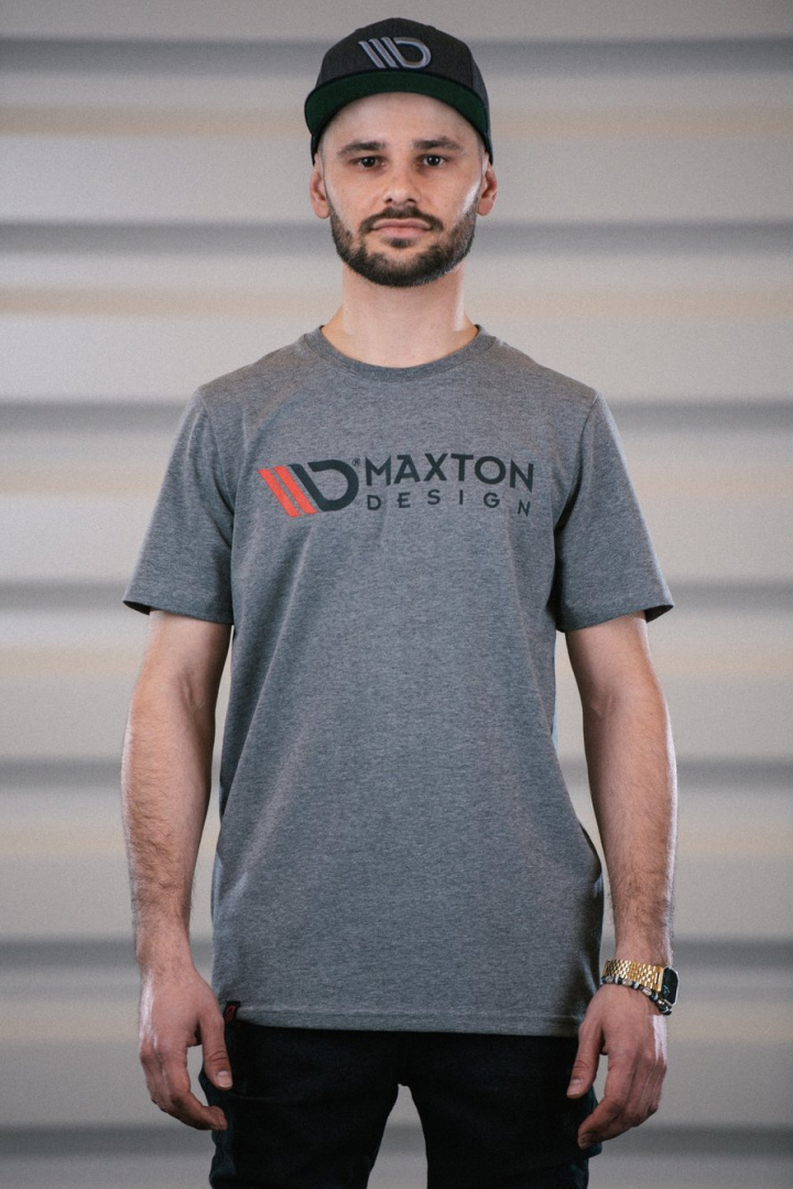 Mens Gray T-shirt Maxton Design in the group Select car model at DDESIGN Scandinavia AB (MA-TSHRT-GRY-MENS-1-M)