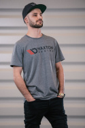 Mens Gray T-shirt Maxton Design