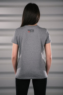 Womens Gray T-shirt Maxton Design