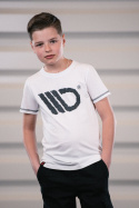 Kids White T-shirt Maxton Design