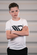 Kids White T-shirt Maxton Design