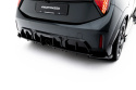 Mini Cooper John Cooper Works F66 2025- Central Rear Splitter (with Vertical Bars) Maxton Design