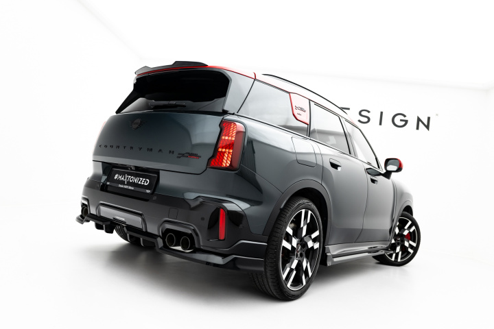 Rear Splitter (with vertical bars) Mini Countryman JCW U25 in the group Select car model / Mini / Countryman (U25) 2023+ at DDESIGN Scandinavia AB (MC-CO-3-JCW-RD1G-RSD1G)