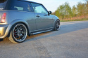 Mini Cooper S John Cooper Works R53 2003-2006 Racing Side Skirts Diffusers V.1 Maxton Design