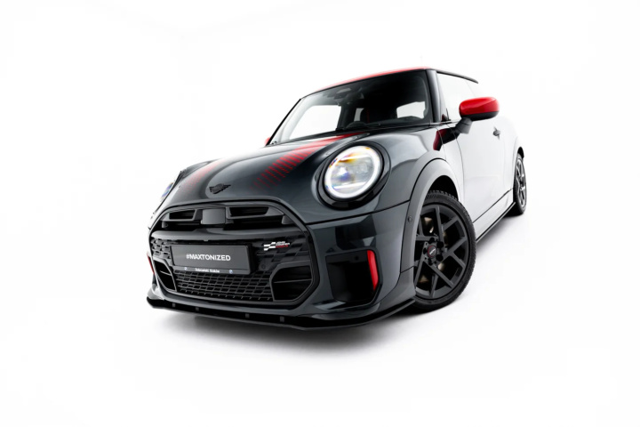 Mini Cooper John Cooper Works F66 2025- Street Pro Front Splitter Maxton Design in the group Select car model / Mini at DDESIGN Scandinavia AB (MC466JCW3DCNC-FD1B)
