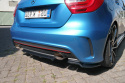 Central Rear Splitter (WITH Vertical Bars) Mercedes-Benz W176 Amg-Line Preface Maxton Design