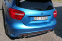 Central Rear Splitter (WITHOUT Vertical Bars) Mercedes-Benz W176 Amg-Line Preface Maxton Design