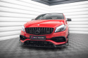 Mercedes A45 Aero W176 Facelift 2015-2018 Front Splitter V.1 Maxton Design
