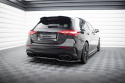 Mercedes-AMG A35 Hatchback W177 2023+ Central Rear Splitter (With Vertical Bars) V.1 Maxton Design