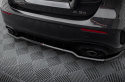 Mercedes-AMG A35 Hatchback W177 2023+ Central Rear Splitter (With Vertical Bars) V.1 Maxton Design