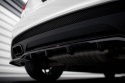 Central Rear Splitter (with vertical bars) Mercedes-Benz A45 AMG W176 2012-2015 Maxton Design