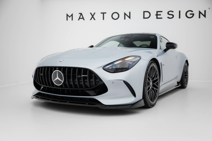 Mercedes-AMG GT 63 C192 2023+ Front Splitter V.2 Maxton Design in the group Select car model / Mercedes Benz / AMG GT (C192) 2023+ at DDESIGN Scandinavia AB (ME-AMG-GT-2-63-FD2G)