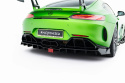Mercedes-AMG GT R C190 Facelift 2017-2023 Rear Splitter (with vertical bars) + LED Maxton Design