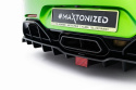 Mercedes-AMG GT R C190 Facelift 2017-2023 Rear Splitter (with vertical bars) + LED Maxton Design
