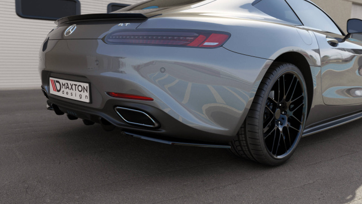 Rear Side Splitters Mercedes-AMG GT / GT S C190 2014-2023 Maxton Design in the group Select car model / Mercedes Benz / AMG GT / GT S (C190) 2014-2023 at DDESIGN Scandinavia AB (ME-AMG-GTS-1-RSD1G)
