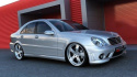 Mercedes C W203 < AMG 204 LOOK> 2000-2006 SIDE SKIRTS Maxton Design