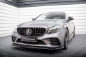 Front Splitter V.1 Mercedes-Amg C43 Coupe / Sedan C205 / W205 Facelift Maxton Design