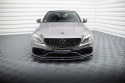 Front Splitter V.1 Mercedes-Amg C63 Sedan / Estate W205 Facelift Maxton Design