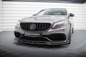 Front Splitter V.2 Mercedes-Amg C63 Sedan / Estate W205 Facelift Maxton Design