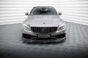 Front Splitter V.2 Mercedes-Amg C63 Sedan / Estate W205 Facelift Maxton Design