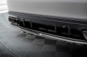 Central Rear Splitter (with Vertical Bars) Mercedes-Amg C63 Sedan / Estate W205 Facelift Maxton Design