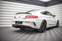 Mercedes-AMG C 63AMG Coupe AMG Aero Pack C205 Facelift 2018-2021 Rear Splitter (with vertical bars) Maxton Design