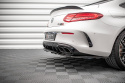 Mercedes-AMG C 63AMG Coupe AMG Aero Pack C205 Facelift 2018-2021 Rear Splitter (with vertical bars) Maxton Design