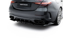 Mercedes-AMG C63 Sedan / Estate W206 / S206 2021- Rear Splitter (with vertical bars) Maxton Design