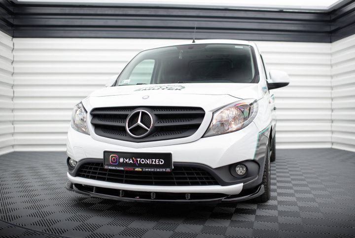 Front Splitter Mercedes-Benz Citan Mk1 Maxton Design in the group Select car model / Mercedes Benz / Citan 2012-2021 at DDESIGN Scandinavia AB (ME-CI-1-FD1G)