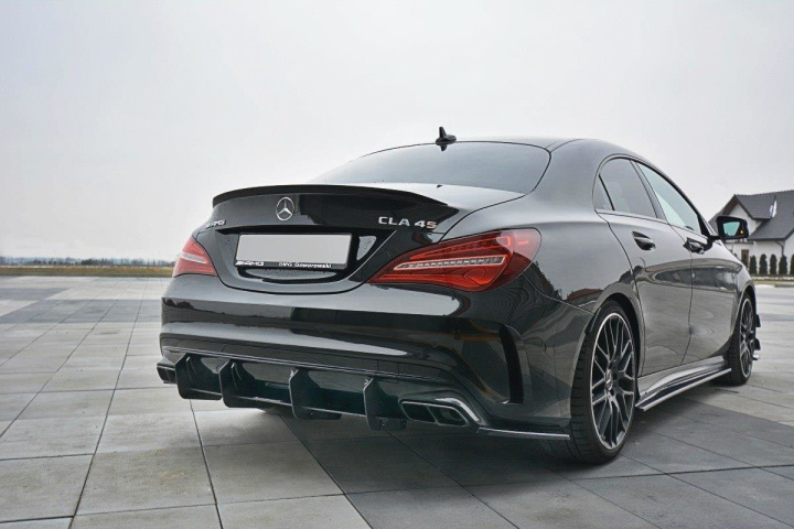 Mercedes CLA A45 Facelift AMG 2017-2019 Racing Diffuser V.1 Maxton Design in the group Select car model / Mercedes Benz / CLA-Class 13-19 (C117) / Styling at DDESIGN Scandinavia AB (ME-CLA-117F-AMG-CNC-RS1A)