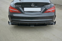 Mercedes CLA A45 Facelift AMG 2017-2019 Racing Rear Side Splitters V.1 Maxton Design