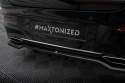 Central Rear Splitter (With Vertical Bars) Mercedes-Benz Cla Coupe C118 Maxton Design