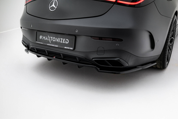 Mercedes-Benz CLE AMG-Line C236 2023+ Rear Splitter (with vertical bars) Maxton Design in the group Select car model / Mercedes Benz / CLE C236 2023+ at DDESIGN Scandinavia AB (ME-CLE-236AMGLINERD1GRD2G)