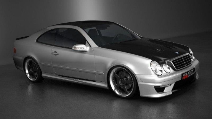 Mercedes CLK W208 1997-2002 SIDE SKIRTS Maxton Design in the group Select car model / Mercedes Benz / CLK-Class 97-03 (W208) / Styling at DDESIGN Scandinavia AB (ME-CLK-208-AMG209-S1A)