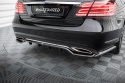 Mercedes-Benz E-Klass W212 Facelift 2012-2016 Central Rear Splitter (With Vertical Bars) V.1 Maxton Design