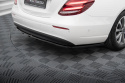 Mercedes-Benz E-Klass W213 2016-2021 Central Rear Splitter (With Vertical Bars) V.1 Maxton Design