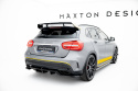 Mercedes-Benz GLA 45 AMG X156 2014-2017 Rear Splitter (with vertical bars) V.2 Maxton Design