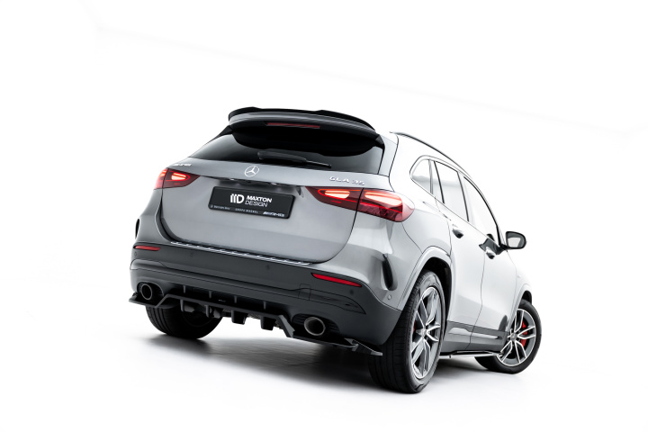 Rear Splitter (with vertical bars) Mercedes-AMG GLA 35 H247 Facelift in the group Select car model / Mercedes Benz / GLA-Class 2023+ (H247) at DDESIGN Scandinavia AB (ME-GLA-H247F-35-RD1G-RD2G)