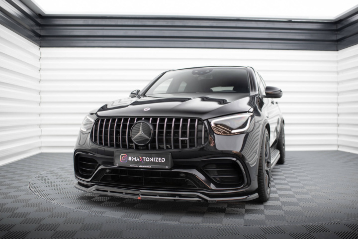 Front Splitter Mercedes-Amg Glc 63 Suv / Coupe X253 / C253 Maxton Design in the group Select car model / Mercedes Benz / GLC-Class 16+ (X253) at DDESIGN Scandinavia AB (ME-GLC-X253-63-FD1G-FD1RG)