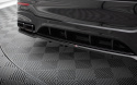 Central Rear Splitter v.2 (with Vertical Bars) Mercedes-AMG GLC 63 SUV X253 2015-2019 Maxton Design