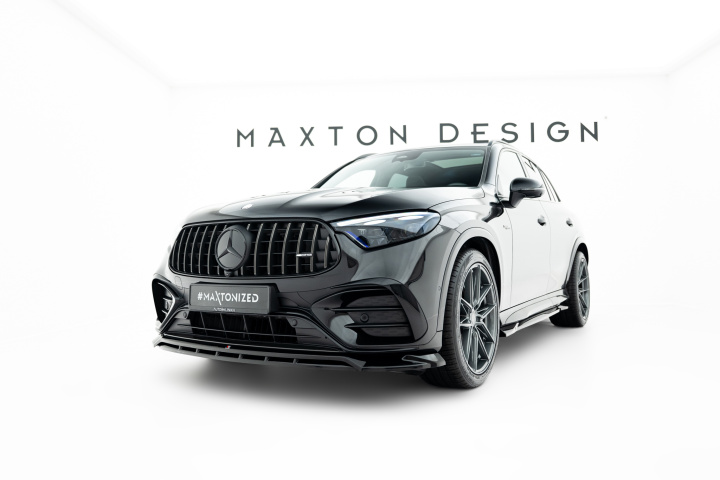 Mercedes-AMG GLC 43 X254 2022+ Front Splitter Maxton Design in the group Select car model / Mercedes Benz / GLC-Class 22+ (X254) at DDESIGN Scandinavia AB (ME-GLC-X254-43-FD1GFD1RG)