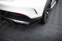 Central Rear Splitter (with vertical bars) Mercedes-AMG GLE 43 Coupe C292 2015-2019 Maxton Design