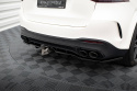 Central Rear Splitter (with vertical bars) Mercedes-AMG GLE 53 W167 2019-2023 Maxton Design