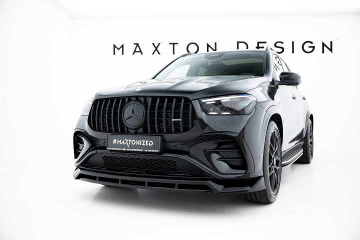 Mercedes-AMG GLE 53 SUV / Coupe W167 Facelift / C167 Facelift 2023+ Front Splitter Maxton Design in the group Select car model / Mercedes Benz / GLE-Class 19+ (W167) at DDESIGN Scandinavia AB (ME-GLE-X167F-53-FD1GFD1RG)