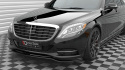 Mercedes-Benz S-Klass W222 2013-2017 Front Splitter V.1 Maxton Design