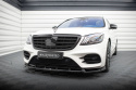 Mercedes S-Klass AMG-Line W222 Facelift 2017-2020 Front Splitter V.2 Maxton Design